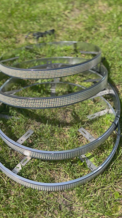 5 ROW HIGH INTENSITY WHEEL LIGHTS